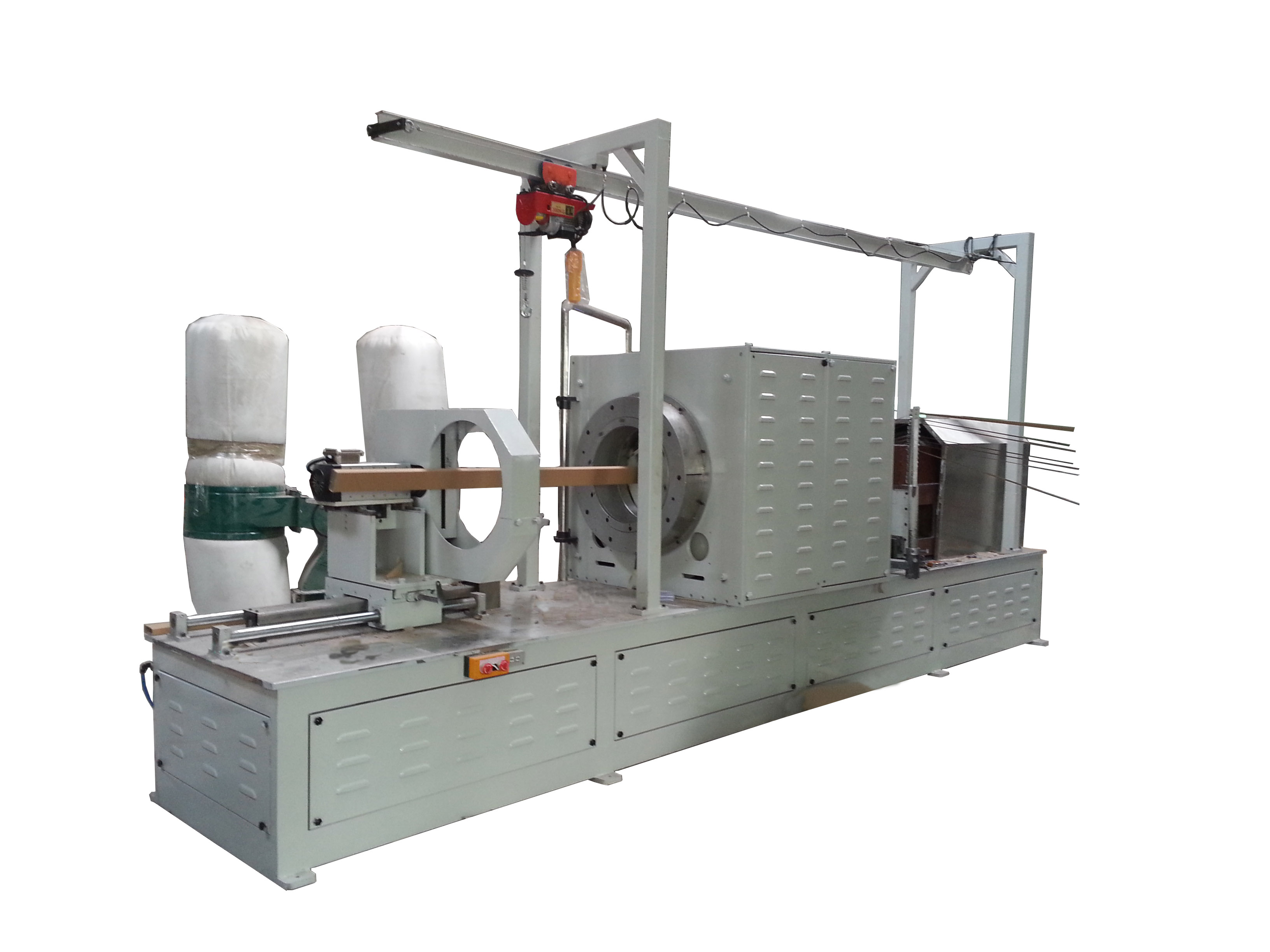 CNC Square Spiral Paper Tube Machine